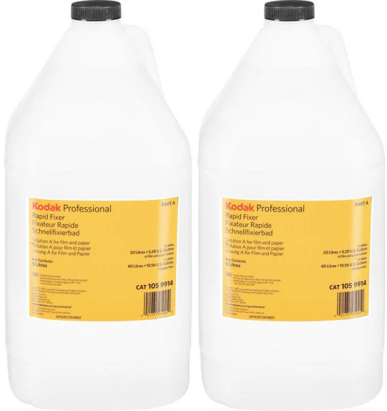 Kodak 1059914 Professional Rapid Fixer Solution Part A (1.2 gal, to Make 5 gal) 2 BOTTLE PACK