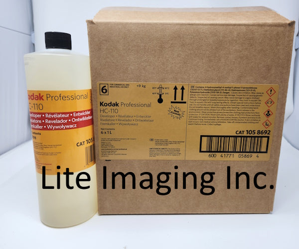 Kodak HC-110 Film Developer (1 Liter Makes 32 Liters) HC110 1058692 / 5010541 1 BOTTLE