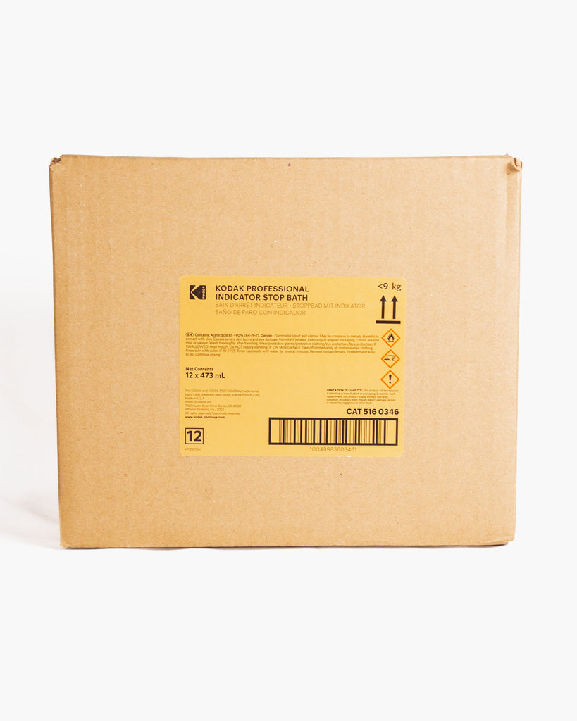 Kodak Indicator Stop Bath (Liquid) for Black & White Film & Paper (Makes 8 Gallons) CAT 5160346 1 BOTTLE