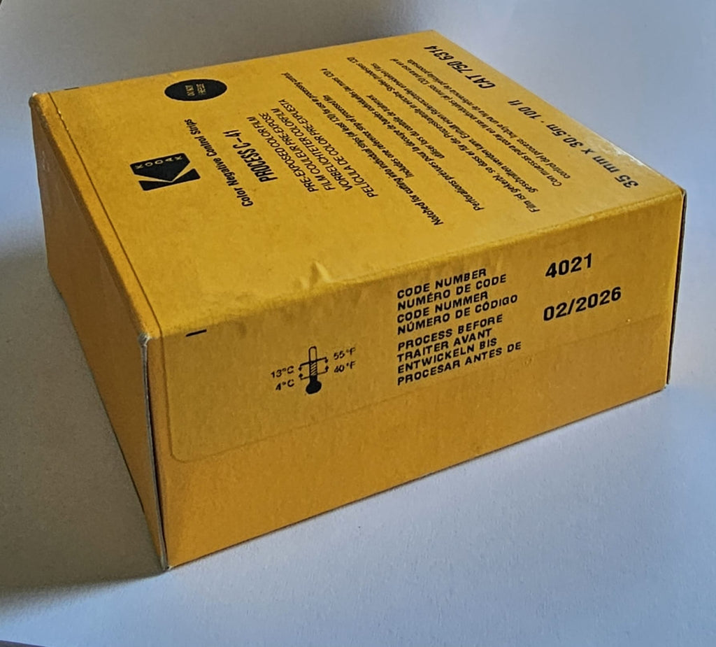 Kodak C41 Color Negative Control Strips CAT 7506314 EXP 02/26