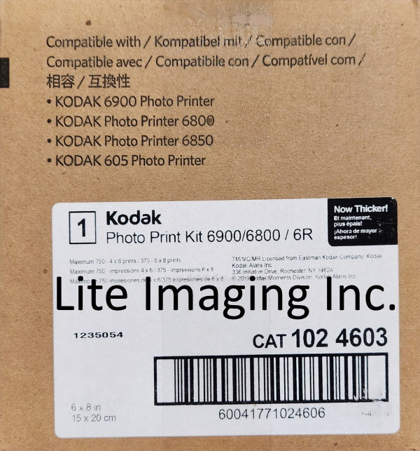 Kodak Photo Print Kit 6800/6850  6R - 1024603