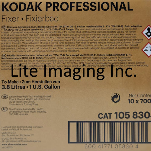 Kodak Fixer Powder (To Make 1 Gallon) 1971746 / 1058304 1 PACK