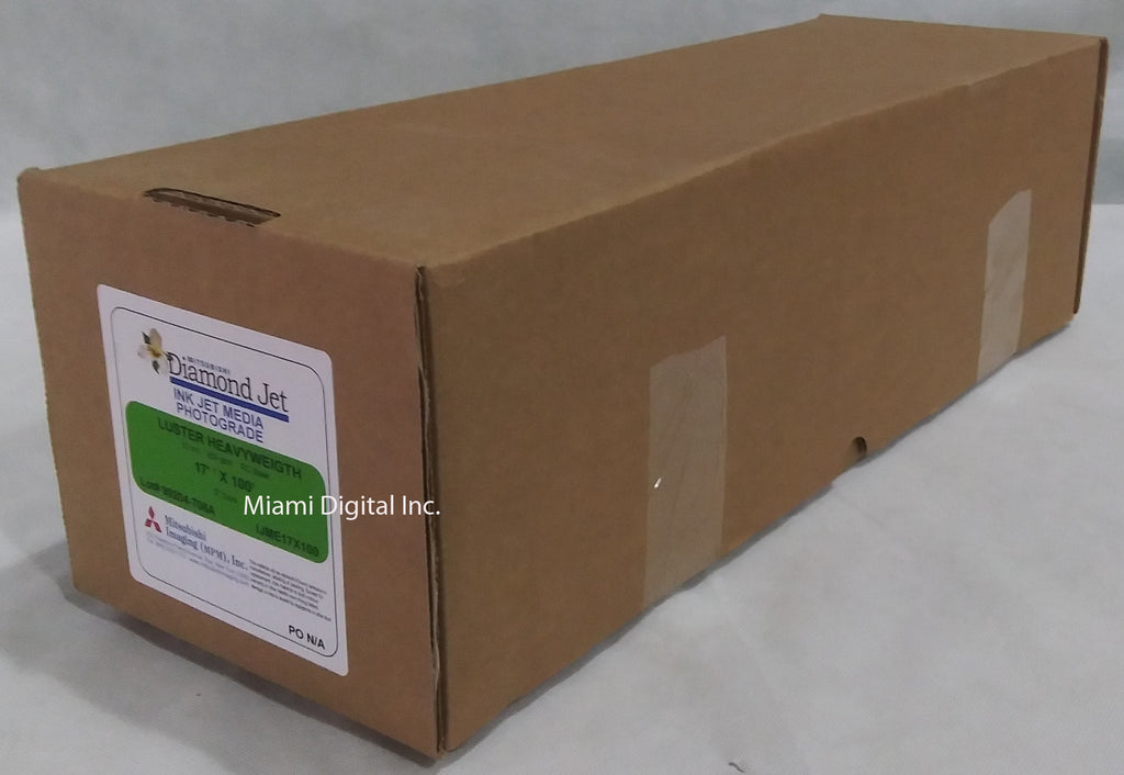 MITSUBISHI 17"x100' Inkjet PhotoLuster 255 gsm