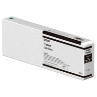 Epson T55K7 Replacement for T804700 Light Black Ink Cartridge P6000 / P7000 / P8000 / P9000 (700ml) FREE SHIPPING