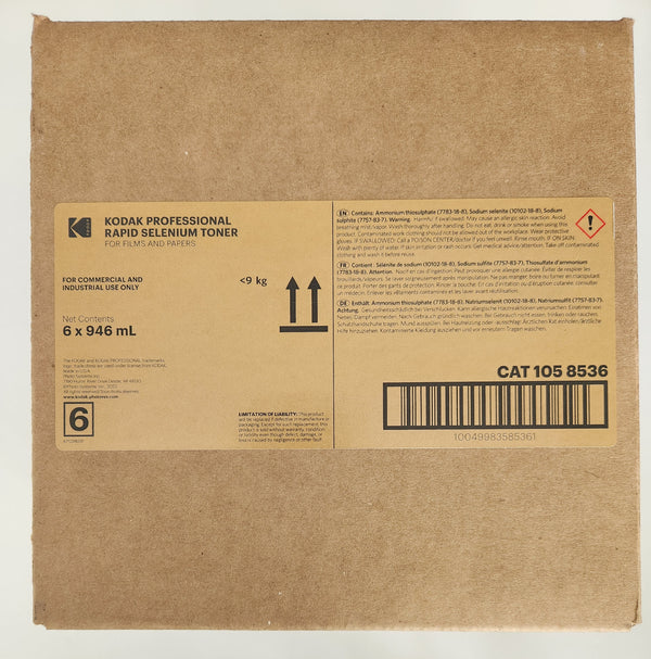 Kodak Rapid Selenium Toner (1 qt ) CAT 10585360 (Minimum/Multiples of 6pcs)