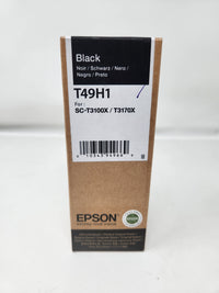 Epson Black T49H1 Sublimation Ink Bottle for SC-T3100X / T3170X Printer (140ml)