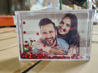 Photo Gift Insertable Photo Heart Picture Frame 4"x6"