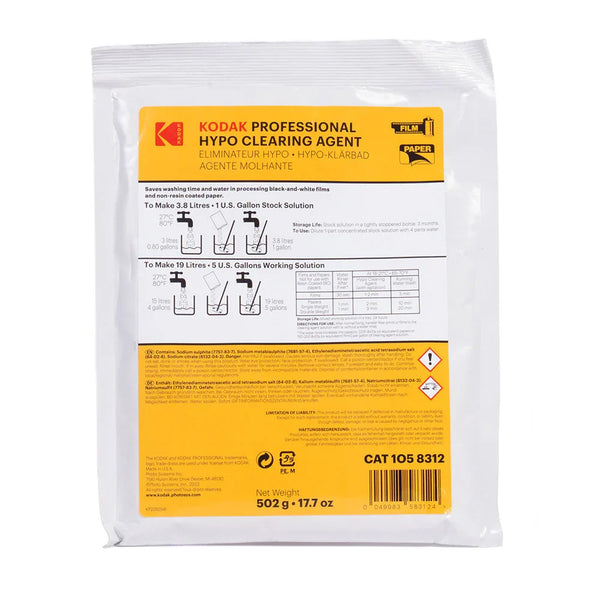 Kodak Hypo Clearing Agent Powder (1058312) to Make 5 Gallons *SPECIAL ORDER* Minimum order of 10pcs 1 case