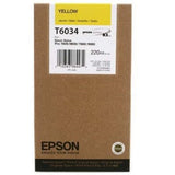Epson T6034 Yellow Ink Cartridge for for 7800 / 7880 / 9800 / 9880 (220 ml) EXP 2025