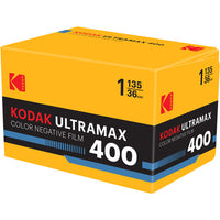 Kodak Film UltraMax 400 Color Negative Film (35mm Roll Film, 36 Exposures)  (Minimum/Multiples of 10pcs) CAT 7518285
