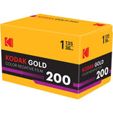 Kodak Film Gold 200 Color Negative Film (35mm Roll Film, 36 Exposures) 7518251 (Minimum/Multiples of 10pcs)