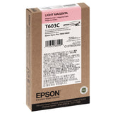 Epson T603C Light Magenta Ink For Stylus Pro 7800 & 9800 (220ml) EXP 2027