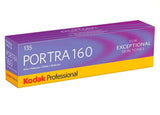 Kodak Professional Portra 160 Color Negative Film (35mm Roll Film, 36 Exposures, 5 Pack) 6031959