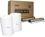 DNP DS820 8"x12" Media Kit (2 rolls 220 Prints Total)