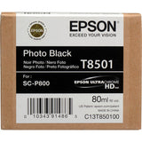 Epson T850100 Photo Black UltraChrome HD Ink Cartridge (80 ml)