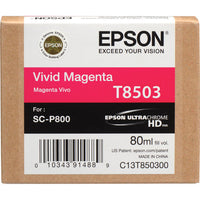 Epson T850300 Vivid Magenta UltraChrome HD Ink Cartridge (80 ml) FREE SHIPPING