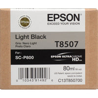 Epson T850700 Light Black UltraChrome HD Ink Cartridge (80 ml) FREE SHIPPING
