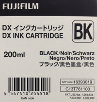 Fuji DX100 - Black Ink Cartridge 200 ML