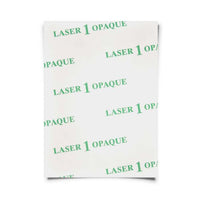 Neenah Laser 1 Opaque 8.5" x 11" 100 Sheets - Laser Heat Transfer Paper For Dark Fabrics For Laser Printers, CLC Machines & Offset Printers