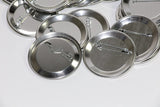 Photo Buttons 2 1/4" (56 mm) Pin Buttons Sets (Metal) 500 Pieces In Box