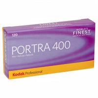 Kodak Professional Portra 400 Color Negative Film (120 Roll Film, 5 Pack) 8331506